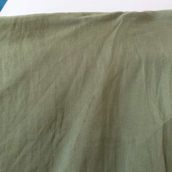 Anthropologie x Faithfull the Brand Sage Green Cedric Jumpsuit 8 NWT large - Picture 6 of 11